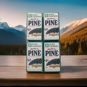 4 Duke Cannon Illegally Cut Pine Big A$$ Brick of Bar Soap 10 oz Ea Shower Bath